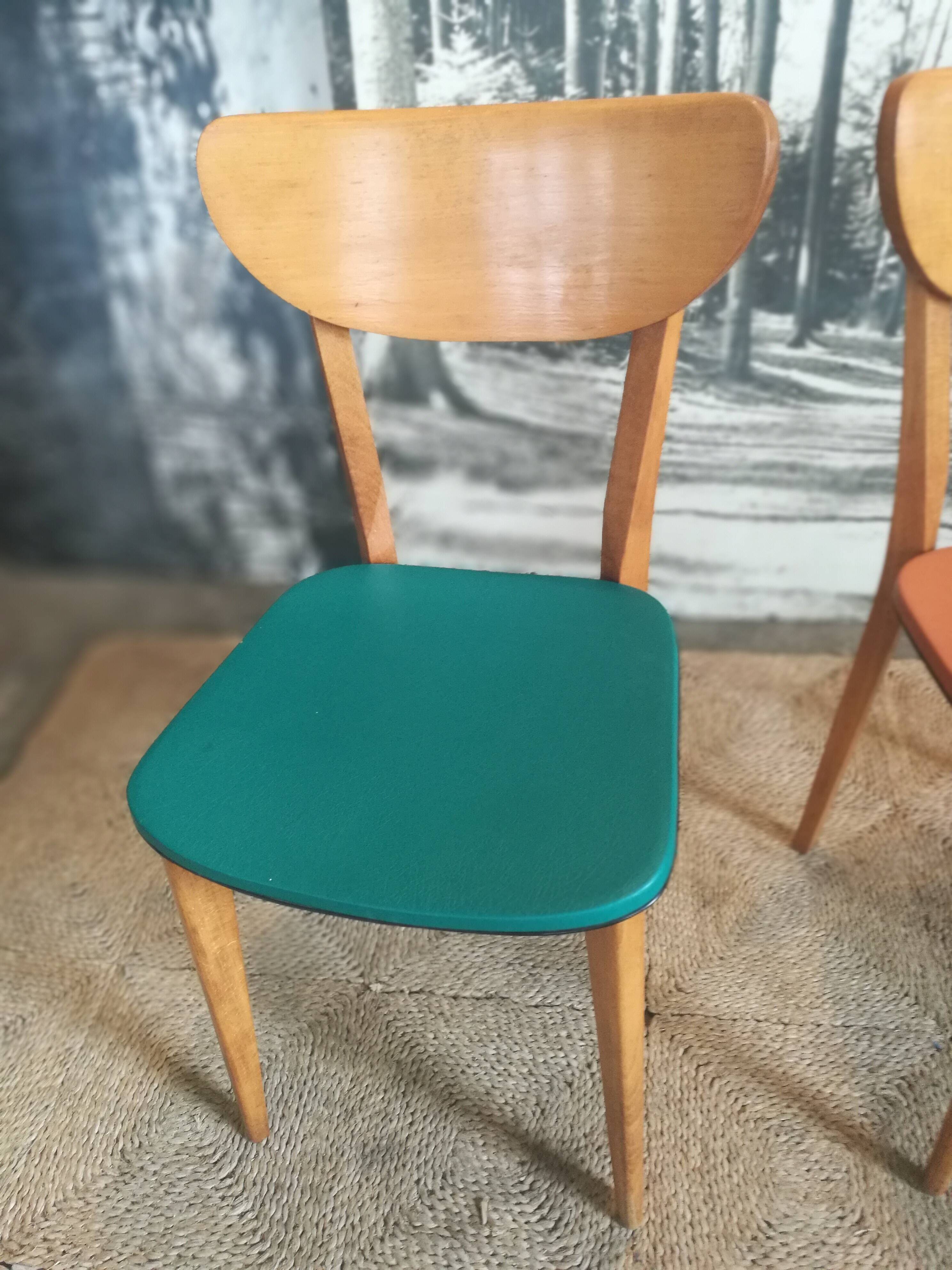 Pair of bistro chairs 1960