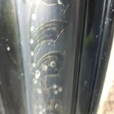 Black Louis Philippe mirror 130 cm × 93 cm