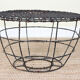 Twentieth century wire table