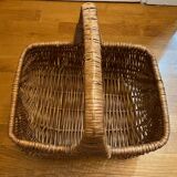 Vintage wicker basket