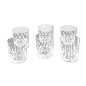 Beautiful cut crystal port glasses
