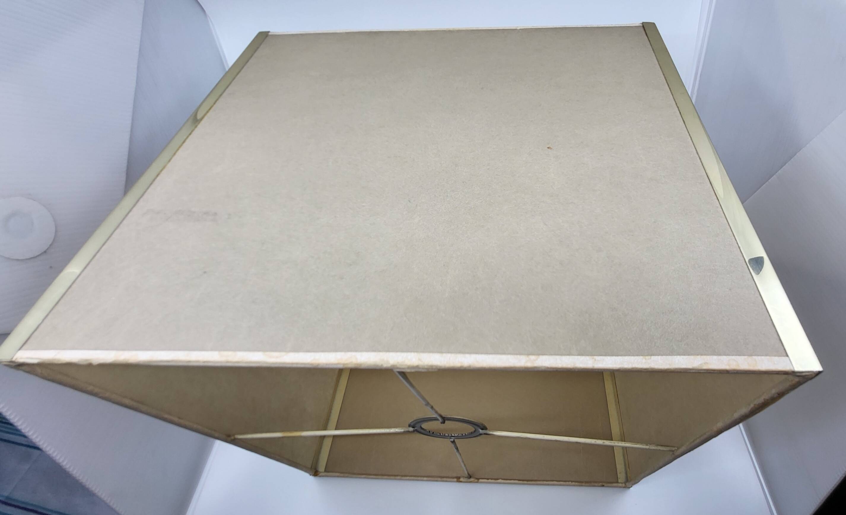 Executive table lamp, black and gold, Italian design 1970