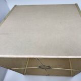 Executive table lamp, black and gold, Italian design 1970