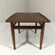 Grete Jalk teak side table or coffee table Glostrup Møbelfabrik Denmark