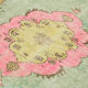 Handwoven Overdyed Oriental 1970s 190 cm x 302 cm Multicolor Carpet