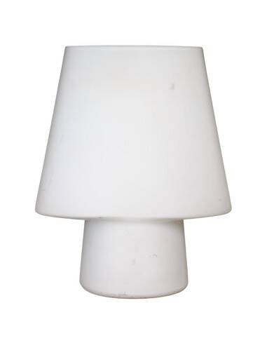 Modern glass lamp, 1990-2000