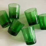 Set de 6 verres gobelets de Biot XXL 1960