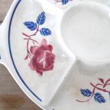 Flat, servant in earthenware of lunéville