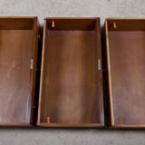 Small chest of drawers in amboyna and rosewood, Louis XVI style – 1940