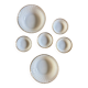 Set of vintage Fire King ramekins and bowls.