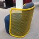 CIDER Ingrid armchair in yellow and blue