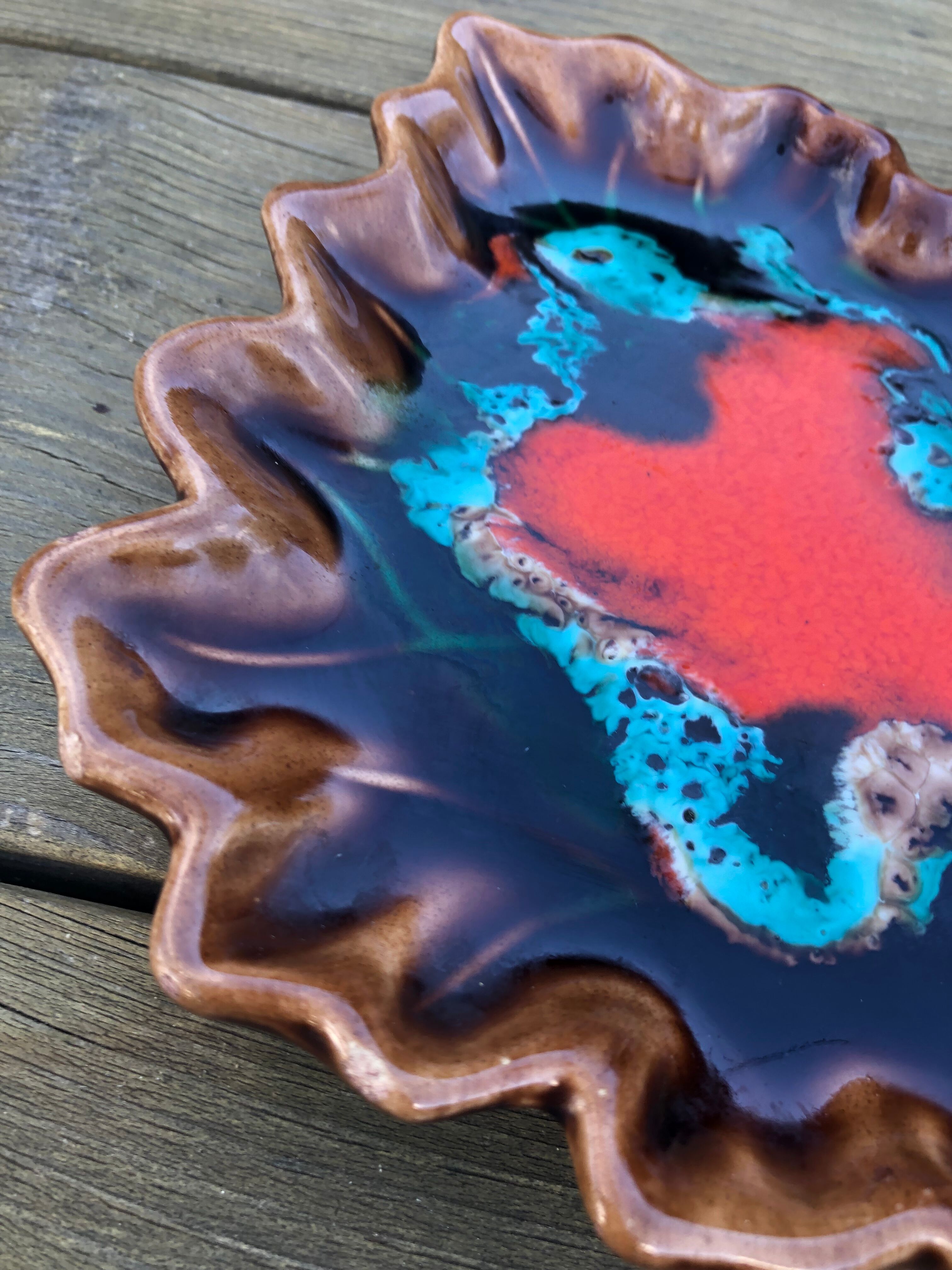 Empty pocket / ashtray Vallauris