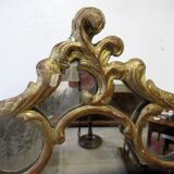 Small 18th century mirror
