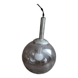 Suspension verre et acier 70's