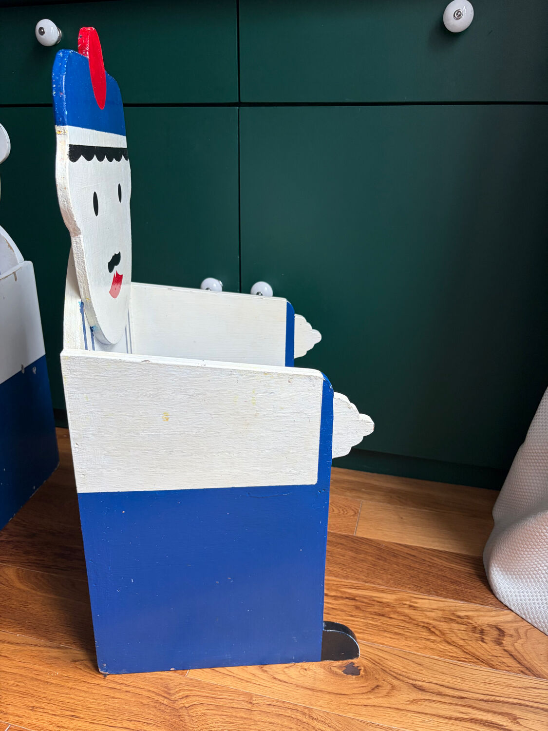 Pair of children's sailor armchairs