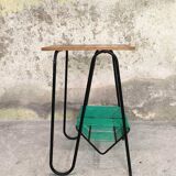 Vinyl record shelf, 50s/60s side table