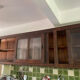 Authentic antique apothecary wall unit – 5 metres – solid wood