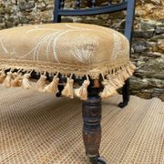 Victorian style nurse's chair, late 19th century fireside chair