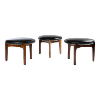 3 stools by Uno & Osten Kristiansson