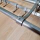 Nickel-plated Art Deco coat rack, 1920s