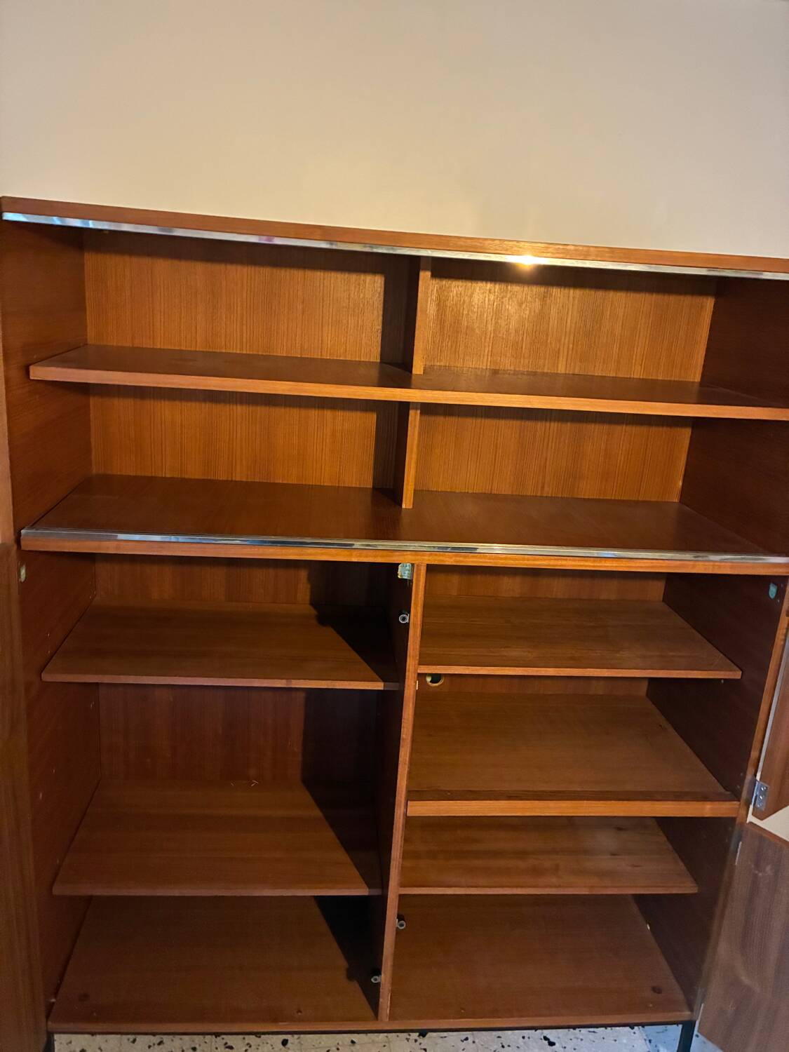 Luigi Bartolini teak sideboard, Scandinavian design, 1950s-60s