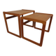 Danish Teak Nesting Tables from Korup Stolefabrik, 1960s, Set of 2