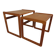 Danish Teak Nesting Tables from Korup Stolefabrik, 1960s, Set of 2