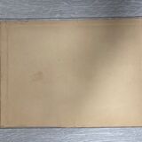 Vintage marine watercolor