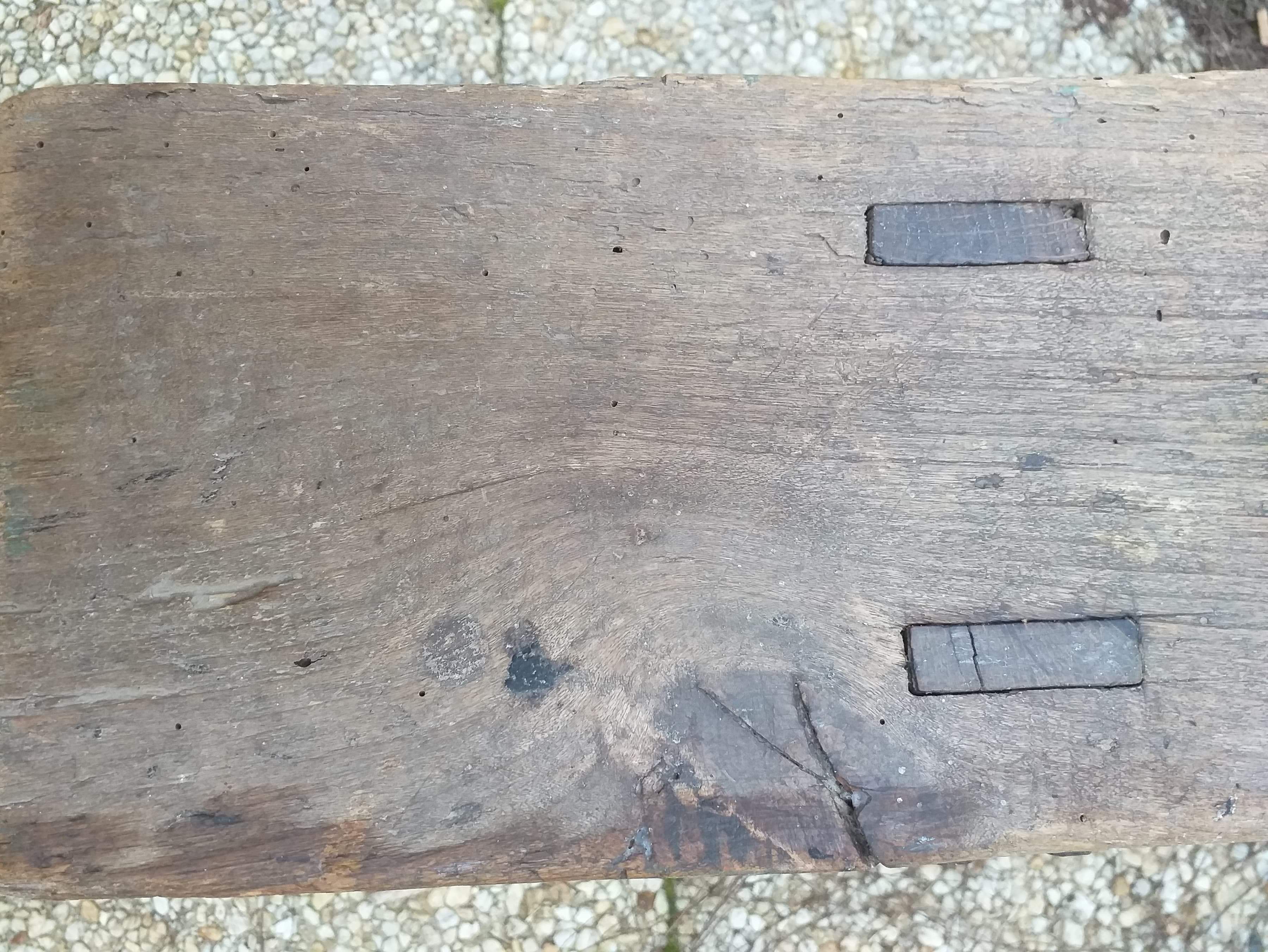 Small old farm bench L 144