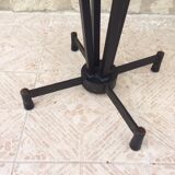 Bistro table with foot vintage cast iron