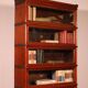 Globe Wernicke Library in mahogany with 6 elements and drawer.