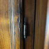 Stipo Monetiere, Piedmont 17th century cabinet with 8 drawers, in walnut, Italy