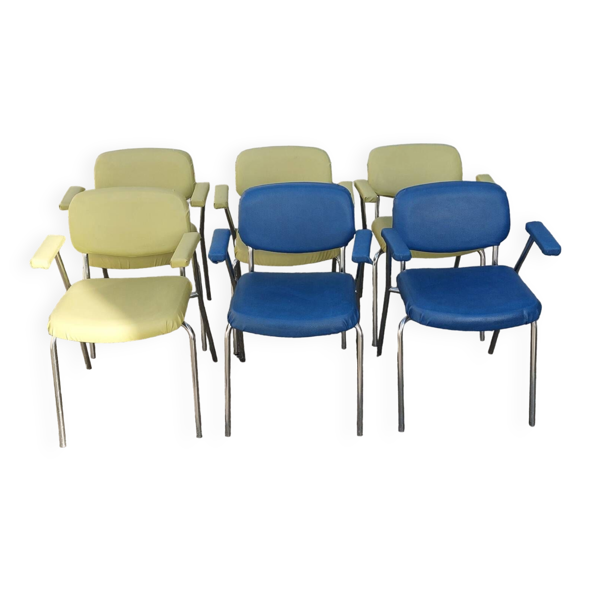 Set of 6 vintage chairs