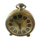 Vintage Europa alarm clock in brass year 1960
