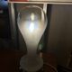 AV Mazzega opalescent glass lamp attributed to Carlo Nason.