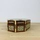 Vintage mother-of-pearl marquetry jewelry box
