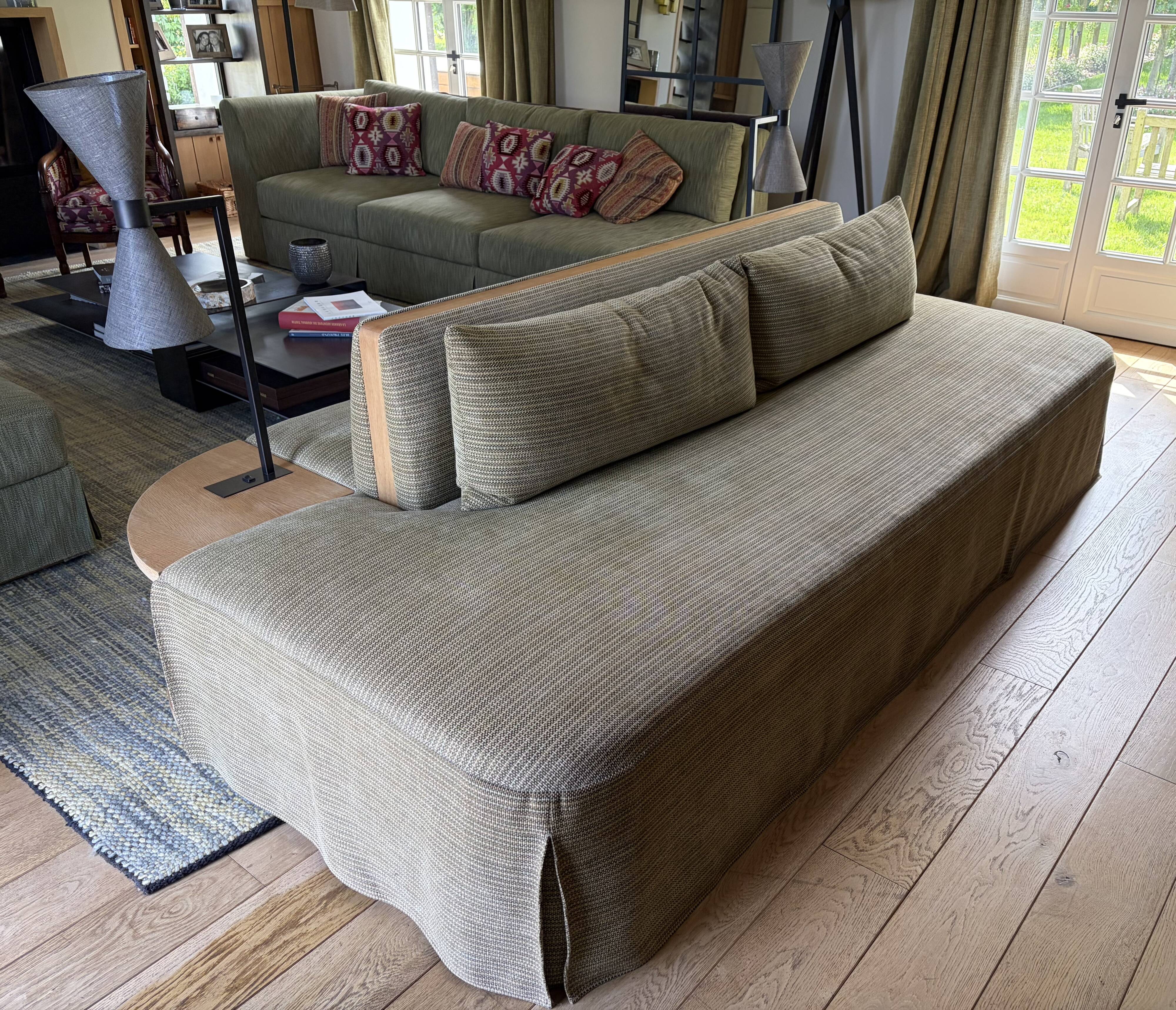 Custom double-sided sofa