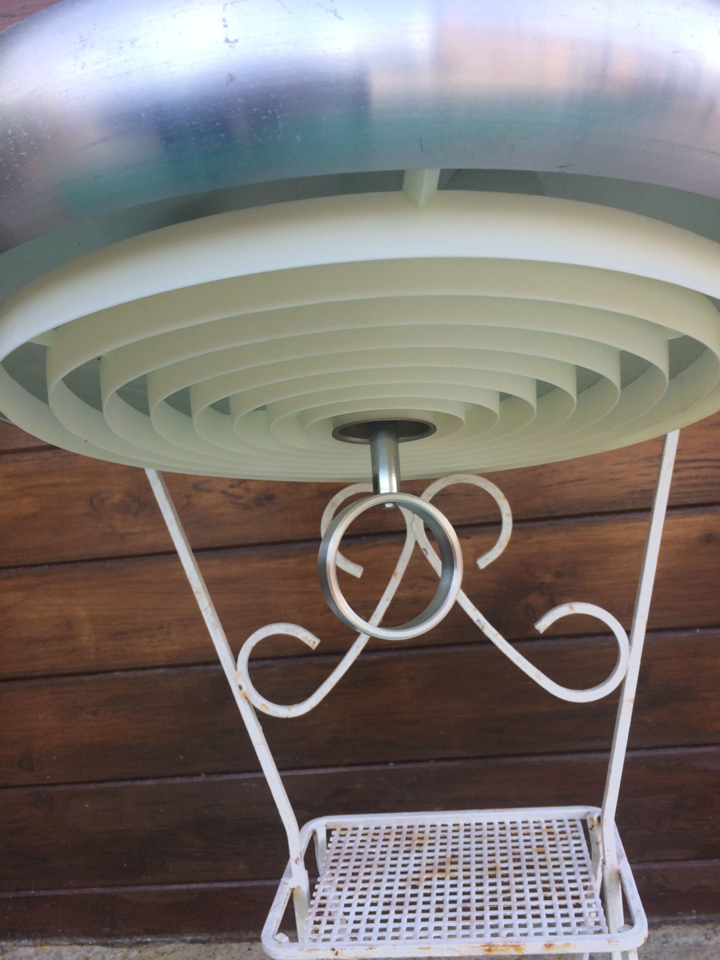 Round hanging lamp years 70.3 ligh t