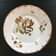 Assiette ancienne décor floral