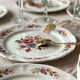 5 dessert plates Orchies Moulin des Loups