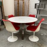 1970s marble round table