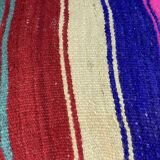 Housse de coussin kilim turc vintage, 40 x 40 cm