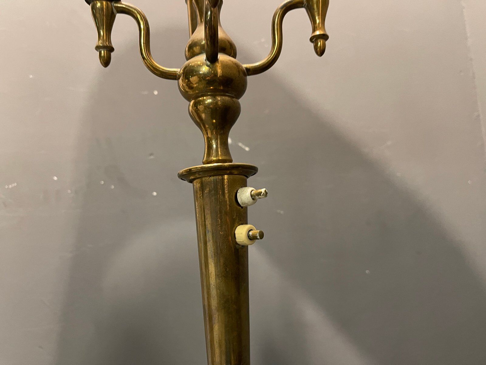 Bronze Floor Lamp by Pietro Chiesa, Italy, 1950s