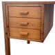 Vintage Pinewood Desk, Freestanding, 1970s Pine, Design, Ate van Apeldoorn