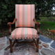 Fauteuil Louis XIII à feuilles d'acanthe