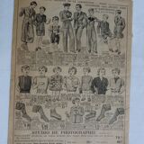 Excerpt from the advertising catalogue La Samaritaine of March 1939 department stores in Paris