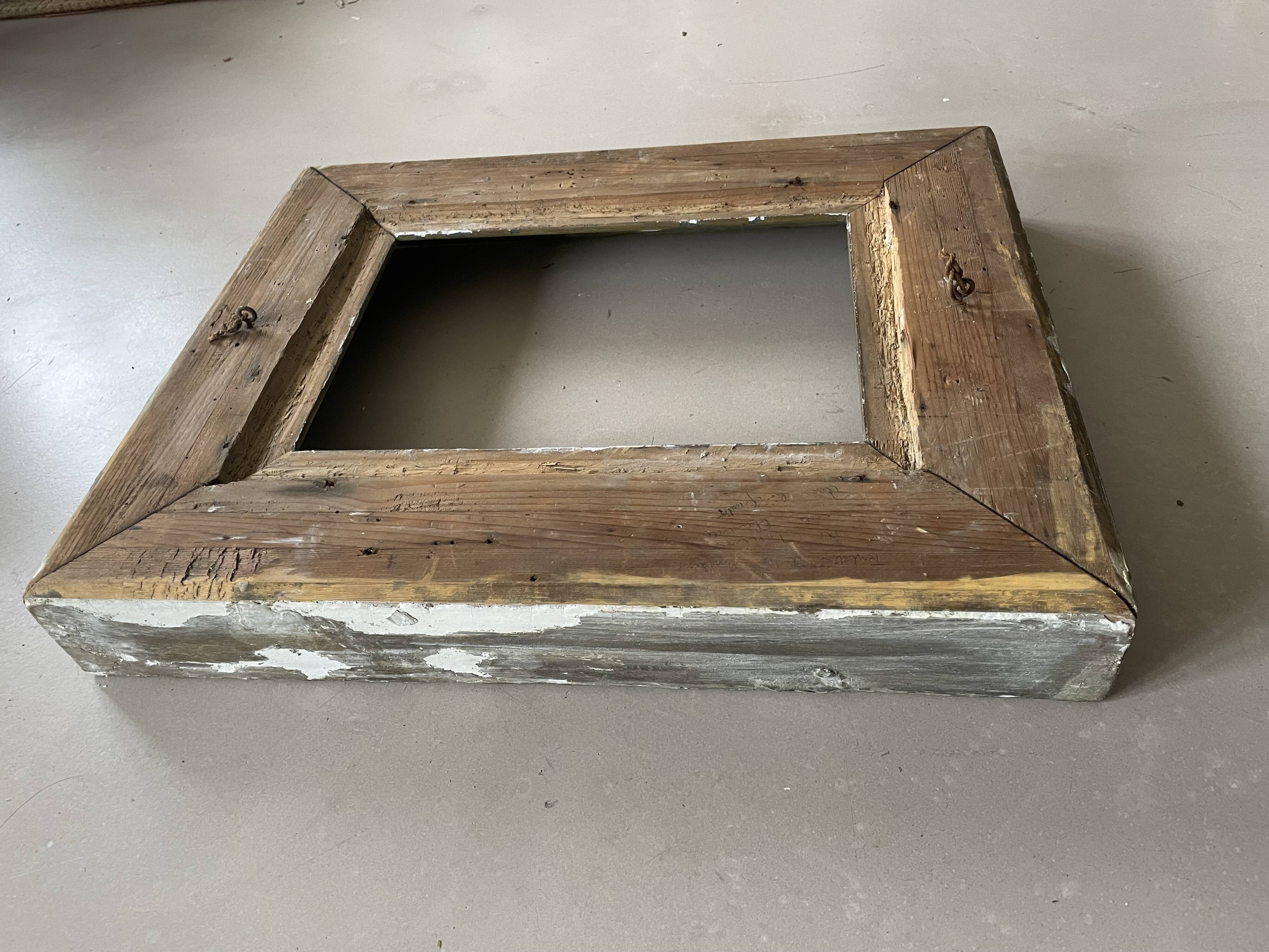 Cadre doré ancien épais 39x48cm