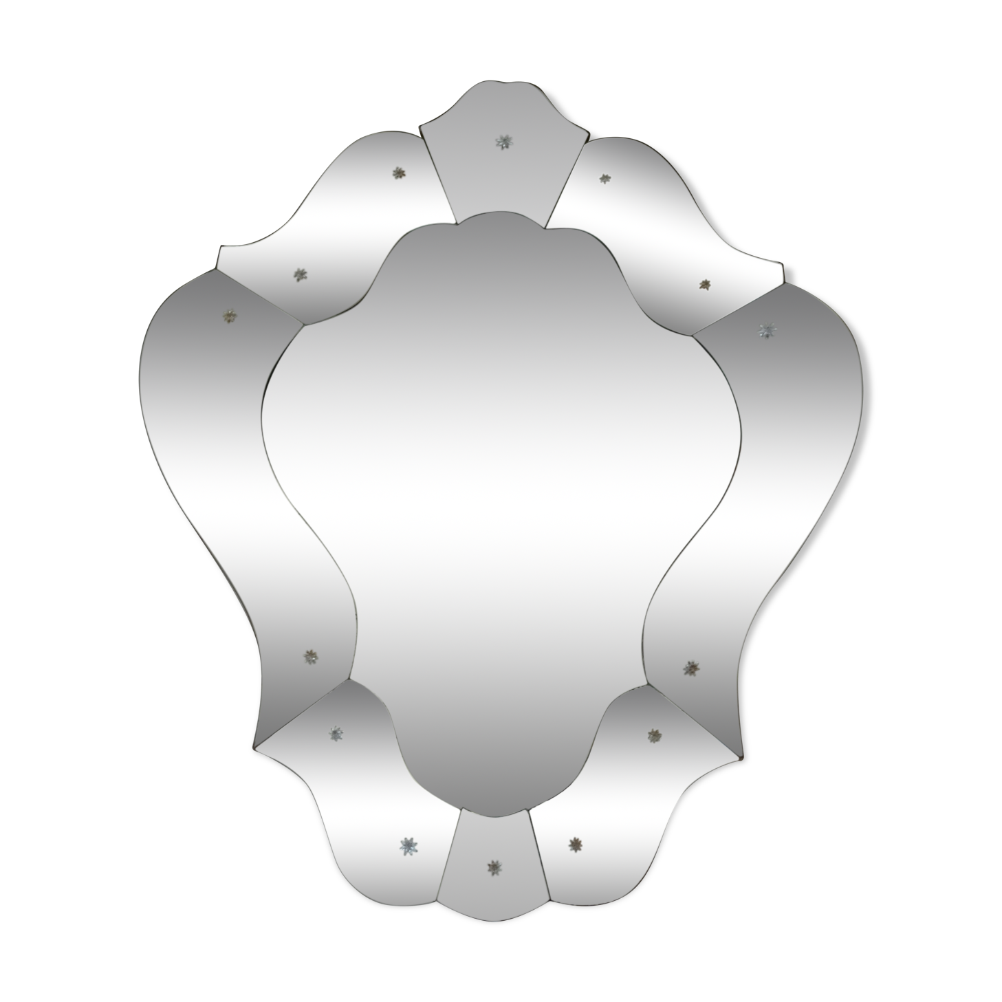 Venetian mirror Art Deco style