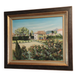 Oil on canvas signed Jean Triolet