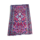 Hamadan vintage handmade oriental carpet 126 x 80 cm